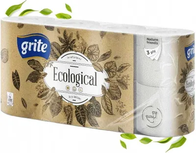 Produktbild von Grite 8Szt Ökologisches Toilettenpapier /241