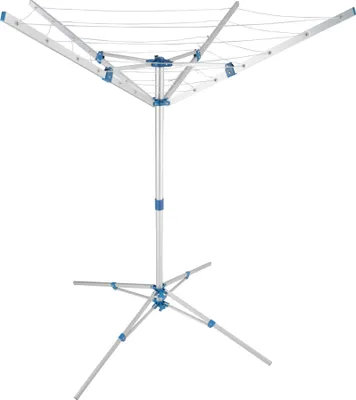Produktbild von Mobile Wäschespinne aus Aluminium 102 x 102 x 160 cm