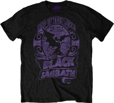 Produktbild von Black Sabbath Lord of this world Black M T-Shirt