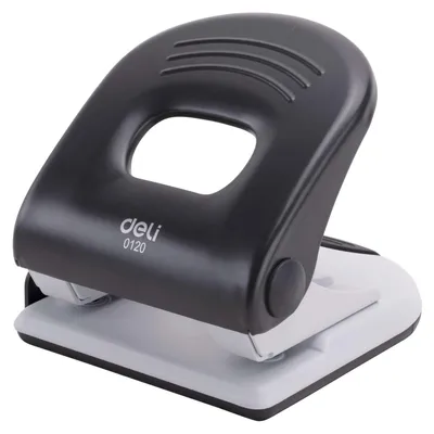 Produktbild von DELI Locher 40 Blatt 12.6 x 12.2 x 11.4 cm schwarz