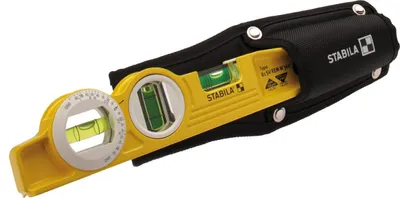 Produktbild von Stabila Wasserwaage Magnet 81SVREM W360 gelb 25cm, V-Nut Winkellibelle - 16670