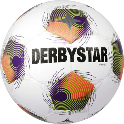 Produktbild von Derbystar Atmos TT DB v25 Trainingsball weiß rot Gr 5