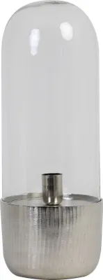 Produktbild von Light & Living - Tischleuchte Kalema - Glas/Nickel - Ø20x58,5 cm