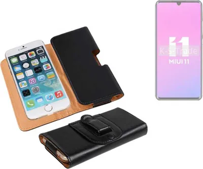 Produktbild von K-S-Trade Schützhülle Handyhülle kompatibel mit Xiaomi Mi Note 10 Lite Holster Gürtel Tasche Schutzhülle Handy-Tasche Smartphone Case