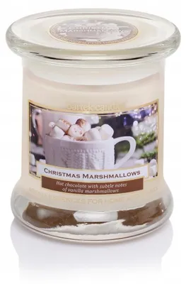Produktbild von Bartek Candles Weihnachts-Duftkerze CHRISTMAS MARSHMALLOWS Marshmallow-Aroma