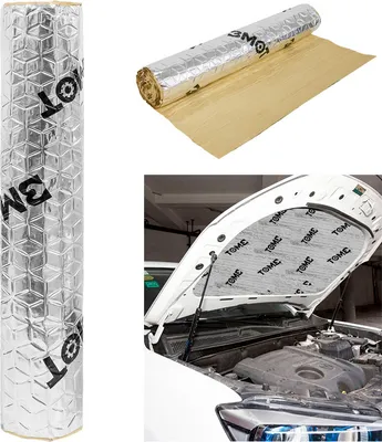 Obrázok produktu pre Jopassy 50x200cm izolačná rohož izolácia motorového priestoru vozidla 1m² izolácia dverí auta 1m²