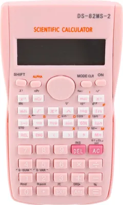 Obrázek produktu pro Vědecká kalkulačka, 12místná, 240 funkcí, multifunkční, velký displej, s posuvným pevným krytem, Sakura Pink