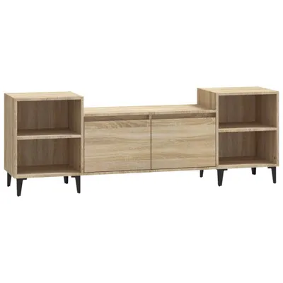 Obrázek produktu pro vidaXL TV skříňka Sonoma dub 160x35x55 cm odvozený výrobek ze dřeva