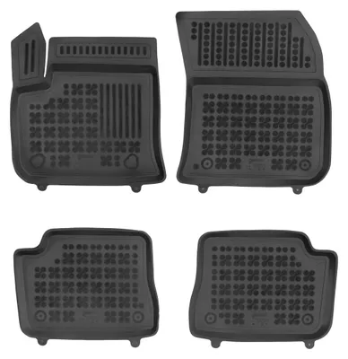 Image de MTM Tapis de sol pour Peugeot 208 Electric 2020- en Caoutchouc, Bac sur Mesure Antidérapant avec Rebords 5 cm, cod. 3D 10012