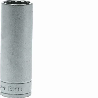 Zdjęcie produktu dla Długa nasadka sześciokątna z uchwytem 1/2" 19 mm