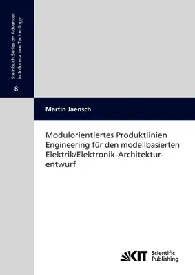 Produktbild von Modulorientiertes Produktlinien Engineering für den modellbasierten Elektrik/Elektronik-Architekturentwurf