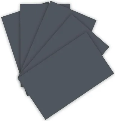 Produktbild von folia Tonpapier DIN A3 130 g/qm anthrazit 50 Blatt