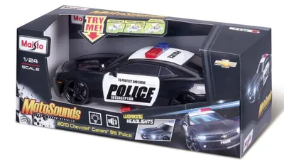 Obrázek produktu pro MAISTO 81236 Chevrolet Camaro Police 2020 světlo, zvuk 1:24
