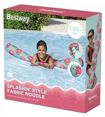 Produktbild von Bestway® Poolnudel Splashin' Style™ mit Textilbezug 150 x 23 cm, sortiert