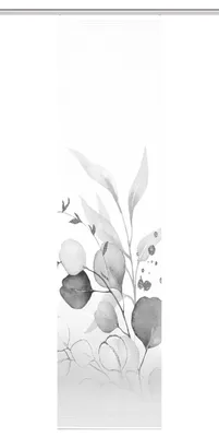 Produktbild von 84096 ABANIO Schiebegardine rec. Polyester, 245x60 cm, halbtransparent
