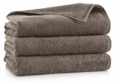 Produktbild von Handtuch - 100% Baumwolle - 500 g/m2 - 50x100 cm - Extra Saugfähig - Hellbraun - hohe Grammatur - KIWI2