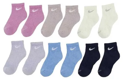 Produktbild von Nike Kids Dri Fit Performance Basic Quarter Socken 6 Paare Mehrfarbig EU 23 1/2-27 Kinder Mehrfarbig EU 23 1/2-27