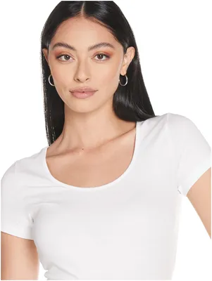 Produktbild von Vero Moda 5713020211534, T-Shirt, Erwachsener, Weiblich, Weiß, M, Kurzärmel
