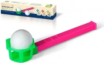 Obrázek produktu pro MAGIC BALL růžový kouzelný míček foukací hlavolam