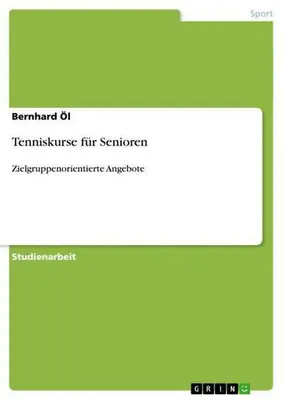 Produktbild von Tenniskurse für Senioren