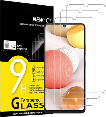 Produktbild von Panzer Schutz Glas für Samsung Galaxy A42 5G M12 3er Pack