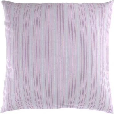 Produktbild von Kopfkissenbezug glatte Baumwolle PROVENCE VIENTO rosa Rückseite