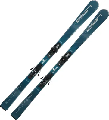 Produktbild von Ski Alpinski Carvingski Pistenski Parabolic Rocker - Elan Explore 74 RS LS - inkl. Bindung EL10.0 Grip Walk - 2024 - On Pisten Ski , Länge:160cm