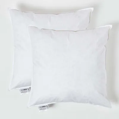 Produktbild von HOMESCAPES 2er-Set Füllkissen 60 x 60 cm – Kissenfüllung Entenfedern