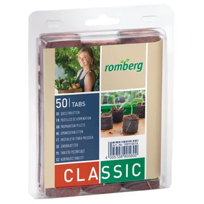 Zdjęcie produktu dla Romberg 50 kokosowych tabletek pęczniejących