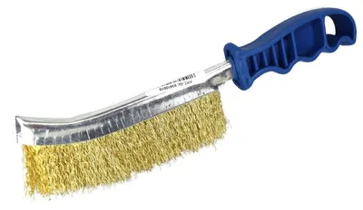 Produktbild von Drahtbürste 25cm 1Stück Messing Handdrahtbürste Bremssattelbürste Grillbürste