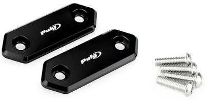 Produktbild von Puig 21798n Kawasaki Zx-6r Spiegelstopfen Schwarz  Schwarz One Size