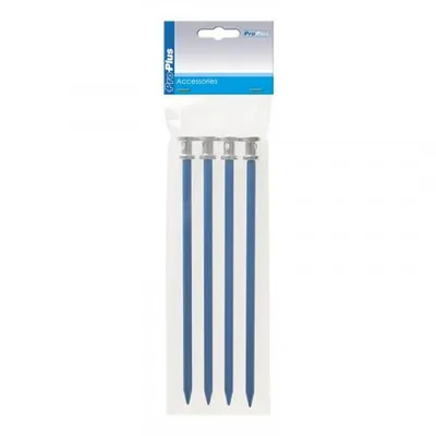 Image de Piquet roche 20cm aluminium 4 pièces en poly-sac