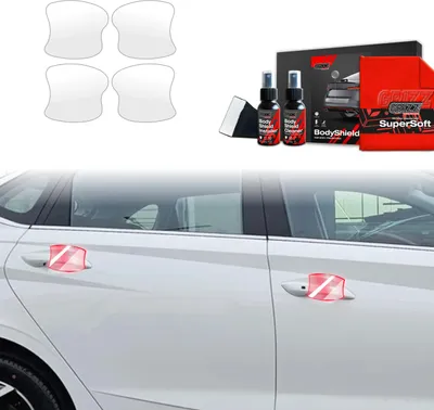 Obrázek produktu pro Ochranná fólie 4 v 1 Grizz Protector pro prohlubně dveřních klik – Hyundai i20 (2023–2025)