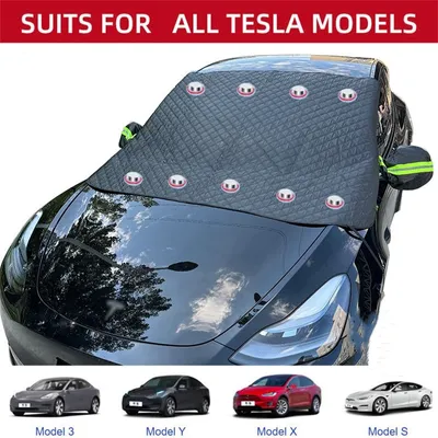 Obrázek produktu pro INF Sněhová pokrývka pro Tesla Model 3/Y/X/S Černá
