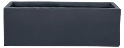 Zdjęcie produktu dla Doniczka betonowa Provencelia HORIZON Antracytowy, 79x37 cm x H37 cm, mrozoodporna