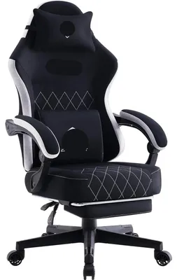 Obrázok produktu pre Kancelárska stolička - Kancelárska stolička - Pracovná stolička - Kancelárska stolička s kolieskami - Otočná stolička - Ergonomická opierka chrbta, výška 80 cm
