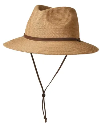 Produktbild von Panamahut mit breiter Krempe, UV-Schutz, Kinnriemen, verstellbar, M-L, Khaki