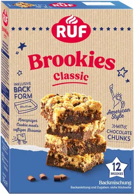 Produktbild von RUF Brookies Backmischung