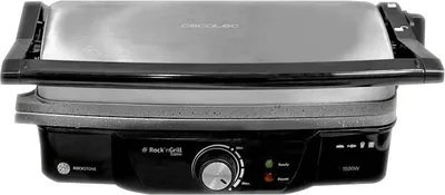 Produktbild von Cecotec 03024, Schwarz, Edelstahl, Marmor, Rechteckig, 287 x 170 mm, 1500 W