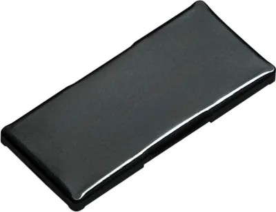 Produktbild von BLUM ONYX 155° Scharnier-Abdeckkappe unbedruckt, Stahl