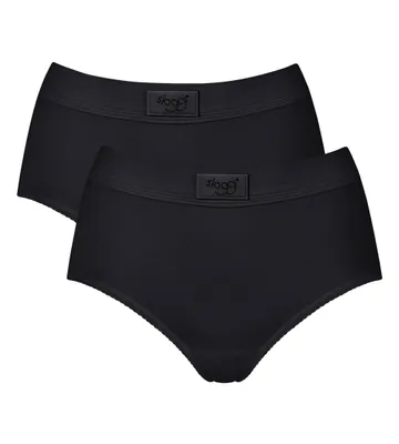Produktbild von Sloggi Damen-Taillenslip Double Comfort" 2er-Pack schwarz 40"