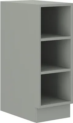 Immagine prodotto di Armadietto inferiore aperto ULLERIKE - larghezza 30 cm, grigio