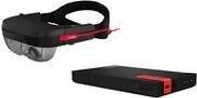 Produktbild von Lenovo ThinkReality A6, Dediziertes obenmontiertes Display, Schwarz, 40°, USB Typ-C, Qualcomm, Snapdragon