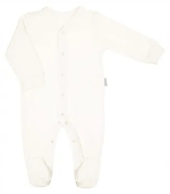 Produktbild von Nicol Baby Strampler Baumwolle Langarm Cremeweiß