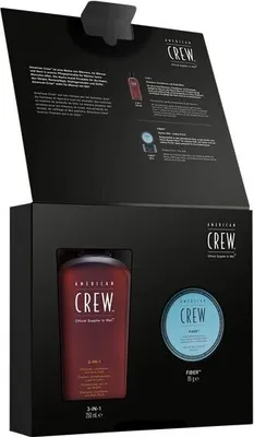 Produktbild von AMERICAN CREW Set Fiber 85 g + 3in1 Shampoo 250 ml