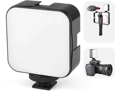 Obrázok produktu pre Azomor prenosné LED videoosvetlenie s 49 žiarovkami pre fotoaparát a smartfón