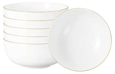 Produktbild von Seltmann Weiden Liberty Goldrand Müslischale ø 15 cm 6er Set
