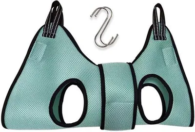Image de Hamac pour animaux de compagnie avec laisse - Hamac pour chiens et chats avec harnais de sécurité