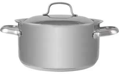 Obrázek produktu pro Daily - Kastrol s víkem - D20xh10cm - nerezová ocel