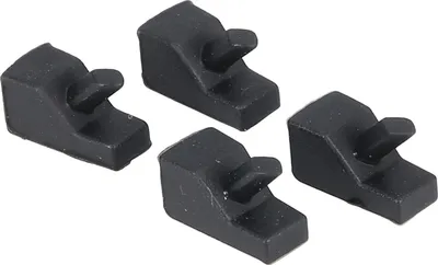 Produktbild von Gummifuß Set Whirlpool 484000000840 für Gasmuldengitter Topfhalter an Gaskochfeld 4Stk